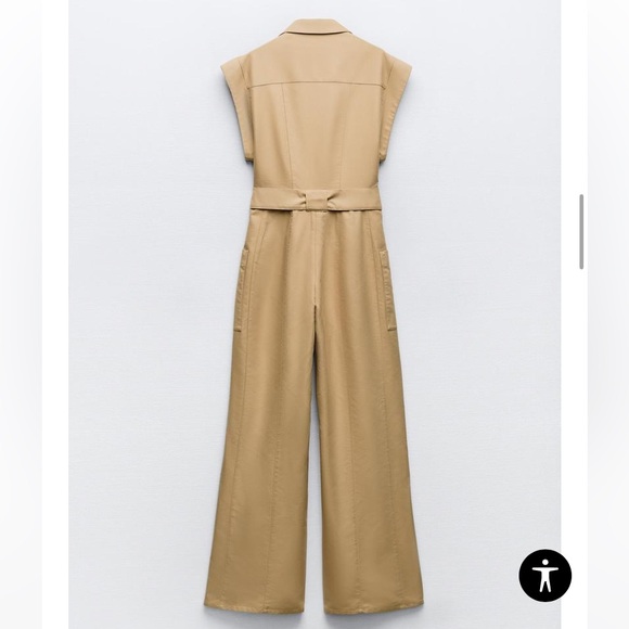 ZARA CARGO JUMPSUIT XL - Picture 3 of 12